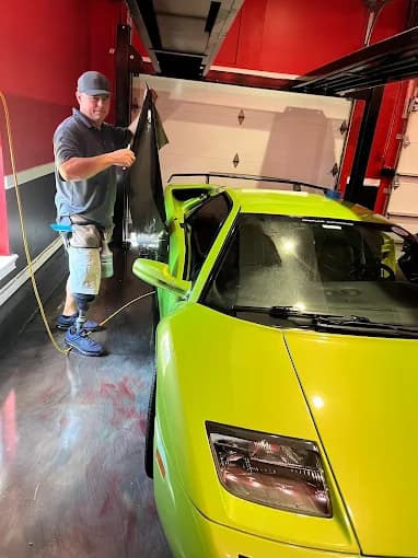 Tint Tastic at work