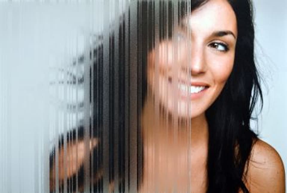 Frosted Stripe decorative window film