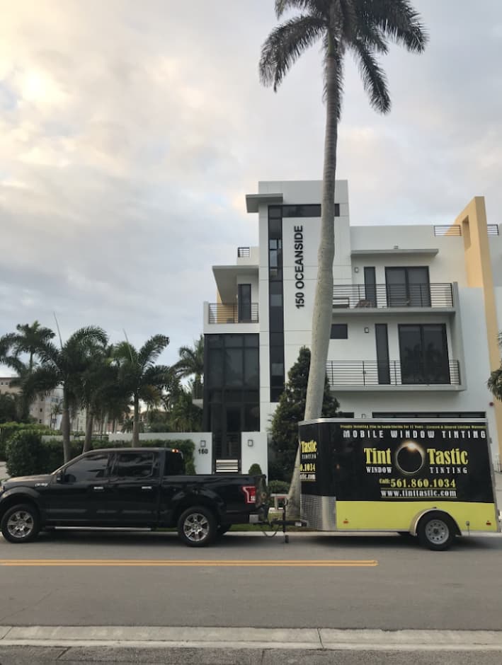 Residential window film installation by Tint Tastic