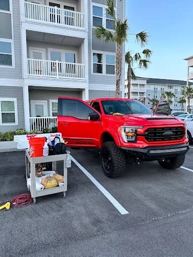 Automotive window tint installation by Tint Tastic