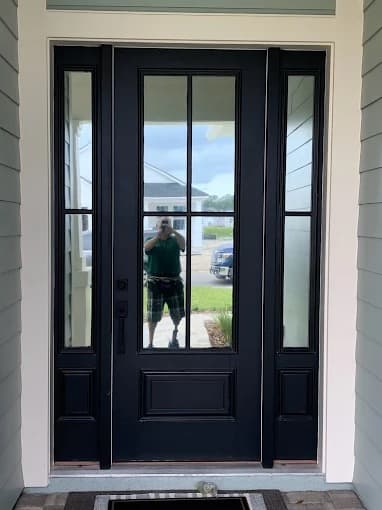 Residential window film installation by Tint Tastic
